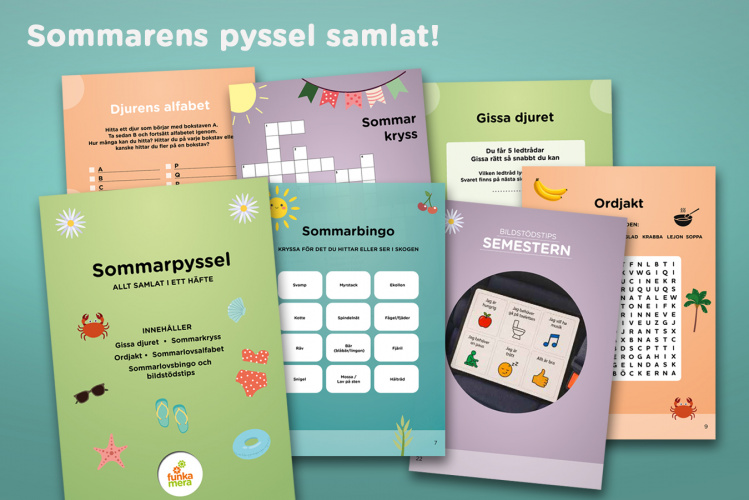 Sommarens pyssel samlat i en pdf