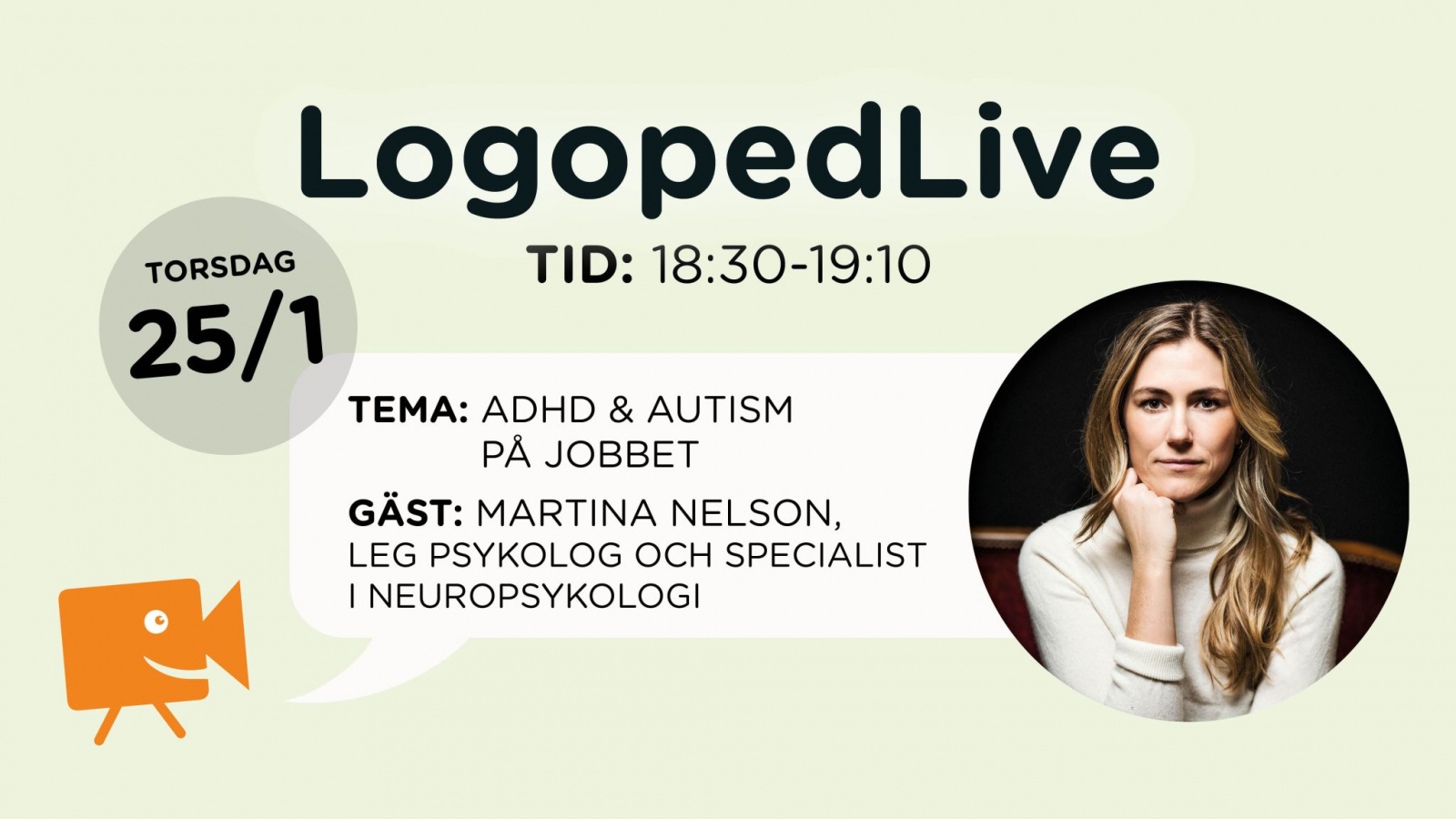 Adhd och autism på jobbet – med psykologen Martina Nelson