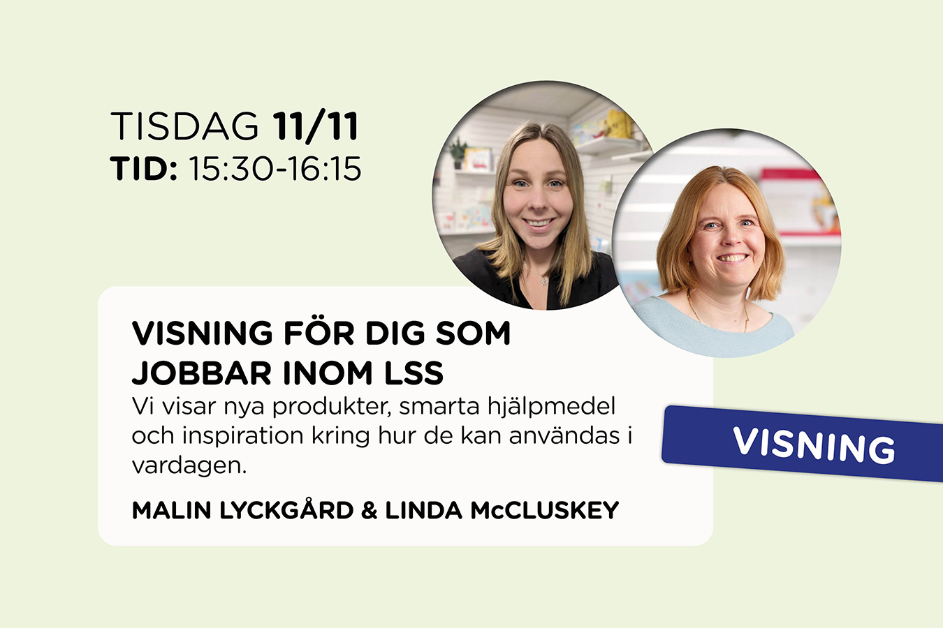 Visning för personal inom LSS