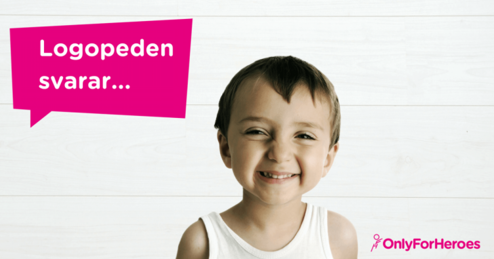 Fem vanliga frågor om barns tal- och språkutveckling