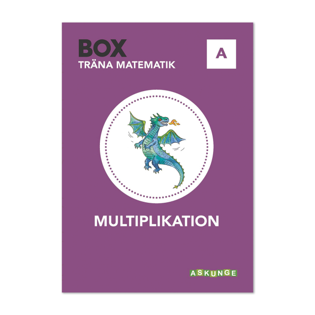Mattebok BOX, Träna Multiplikation A