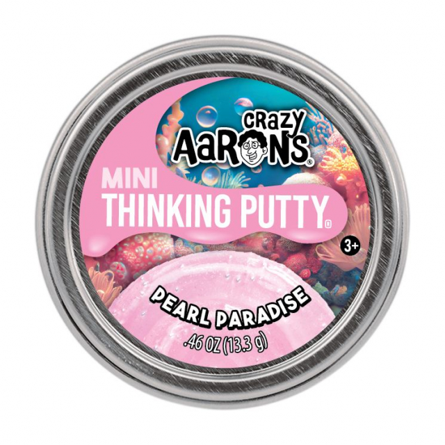 Crazy Aaron’s Pearl Paradise mini knådlera med pärlrosa glans