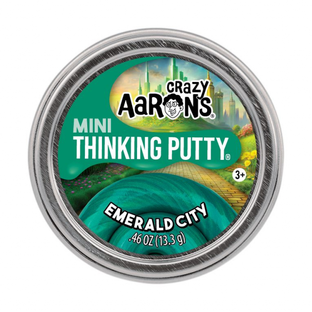 Emerald City grön mini-knådlera från Crazy Aaron’s