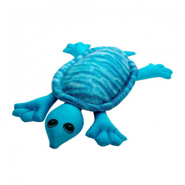 Tyngdkudde sköldpadda 2 kg från Manimo, mjukt tyngddjur som ger lugnande djuptryck