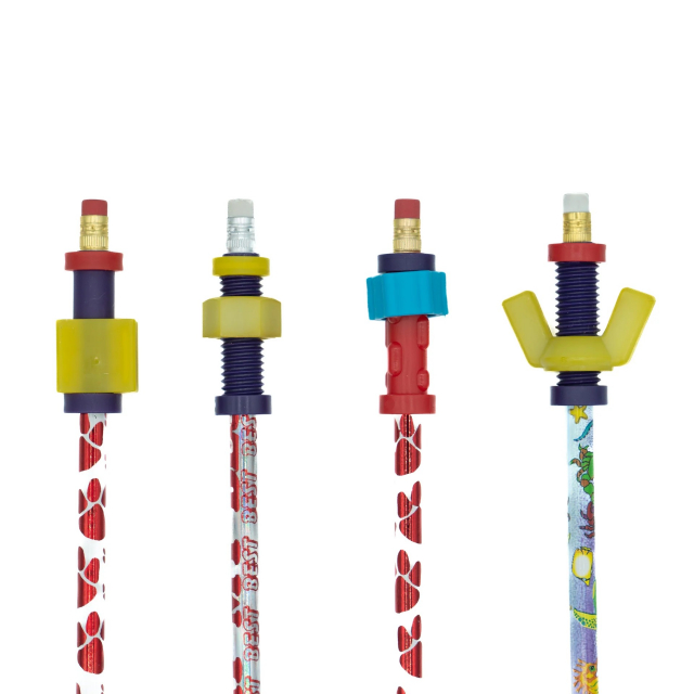 Penntoppar fidget - 4 st