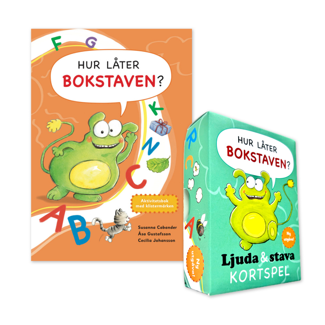 Hur låter bokstaven? Aktivitetsbok & kortspel