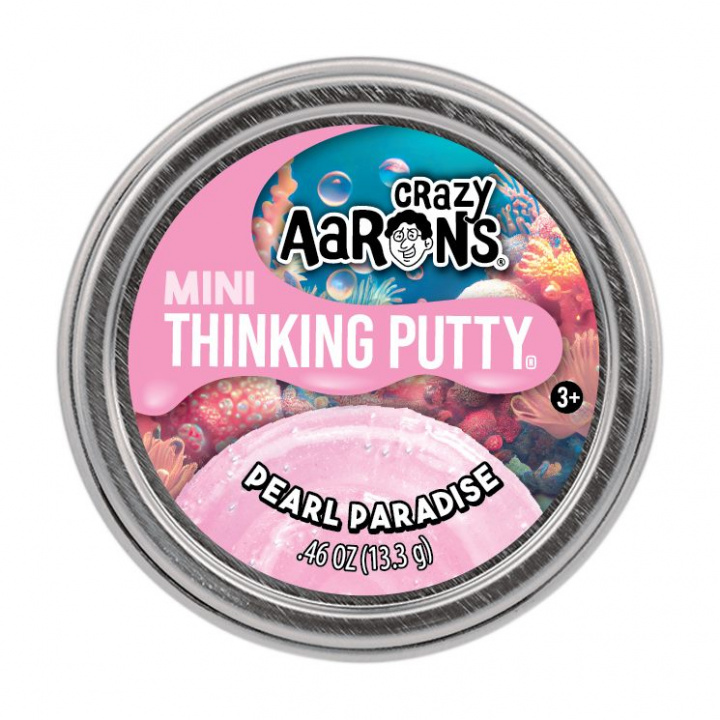Crazy Aaron’s Pearl Paradise mini knådlera med pärlrosa glans