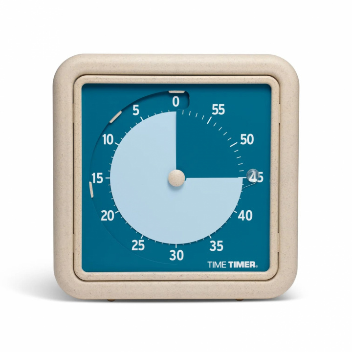 Time Timer RETRO Eco Edition Blue Water – visuell timer för fokus och lugn