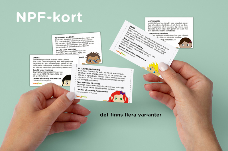 NPF-kort för utskrift